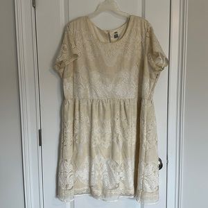 Lace Cream Dress